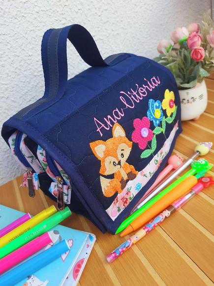 Bolsa Bolsa 3 Divisões +maletinha 3 em 1