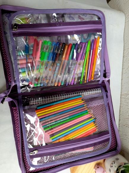 Bolsa Bolsa 3 Divisões E Capa Organizadora