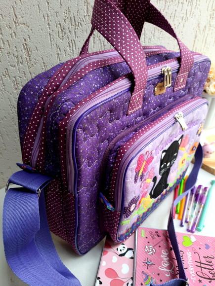 Bolsa Bolsa 3 Divisões Gatinho