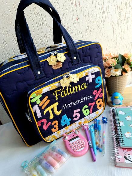 Bolsa bolsa 3 divisões Matemática