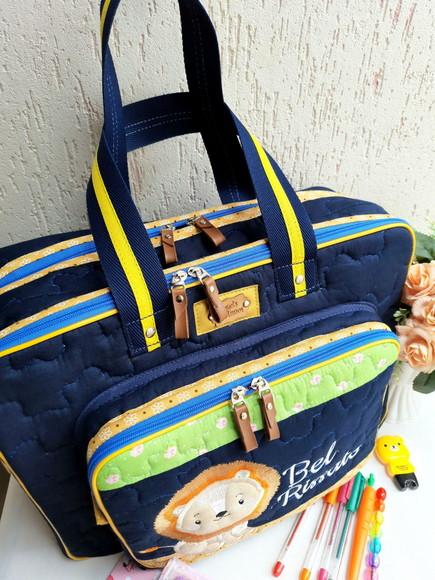 Bolsa bolsa 3 divisões leaozinho