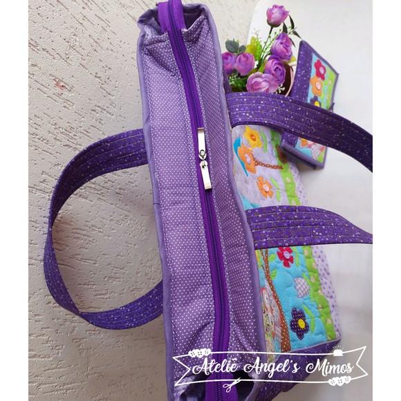Bolsa Corujinha GG + carteira