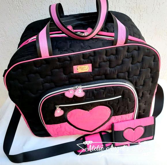 Bolsa de viagem XG + carteira porta documentos