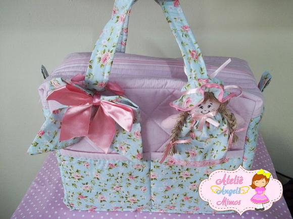 Bolsa de Bebê Floral Passeio