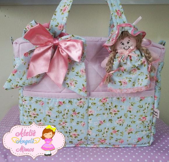 Bolsa de Bebê Floral Passeio