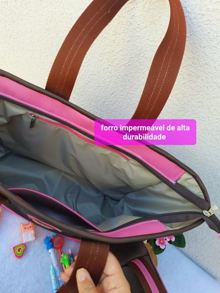 Bolsa Gg Professora Couro Sintético