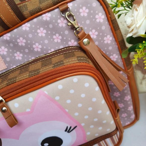 Bolsa m Personalizado Coruja
