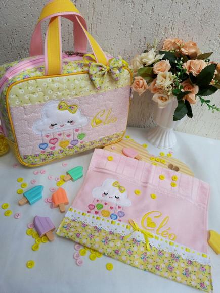 Bolsa P passeio chuva de benção + toalha