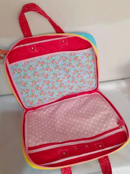 Bolsa para Notebook Corujinha abertura profunda