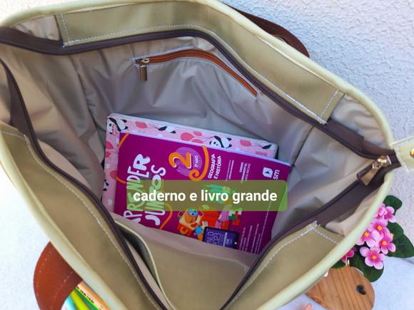 Bolsa Tote Gg Professora Couro Sintético