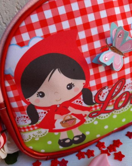 Bolsinha Infantil Chapéuzinho