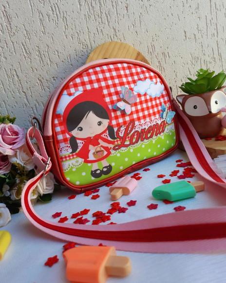 Bolsinha Infantil Chapéuzinho
