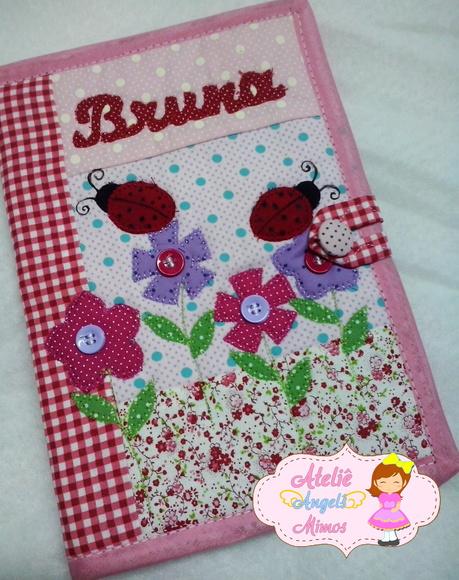 Capa de Carteirinha de vacinação menina
