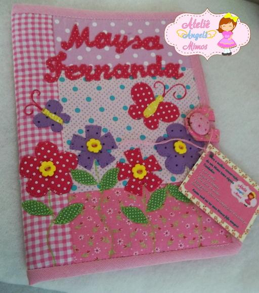Capa de Carteirinha de vacinação menina