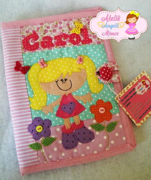 Capa de Carteirinha de vacinação menina