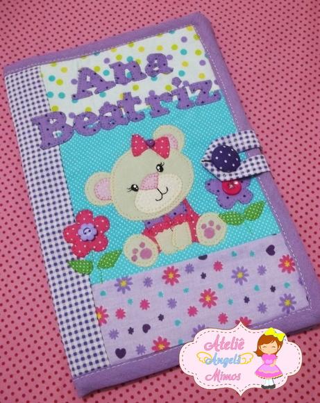 Capa de Carteirinha de vacinação Ursinha
