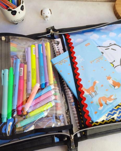 Capa Organizadora com Bolsos Couro Sintético