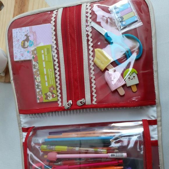 Capa Organizadora Com Bolsos Gatinhos
