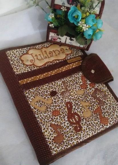 Capa para fichário musical personalizada