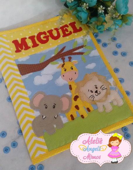 Capa personalizada para caderno Safari