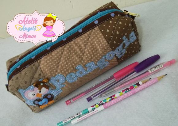 Estojo Box Corujinha personalizado