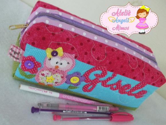 Estojo Box Corujinha personalizado