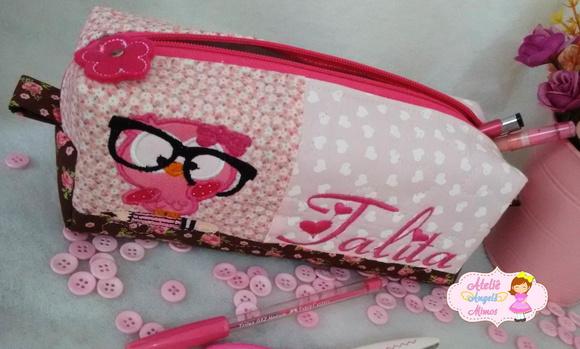 Estojo Box Corujinha personalizado