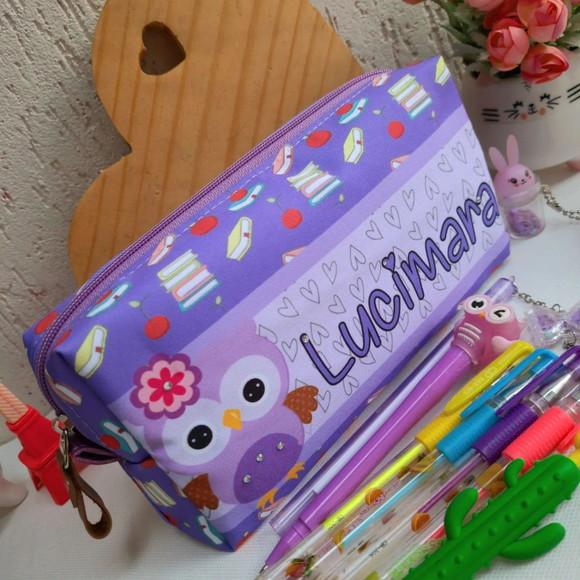 Estojo Box G Corujinha