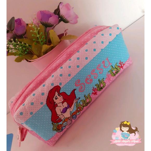 Estojo Box pequena sereia personalizado
