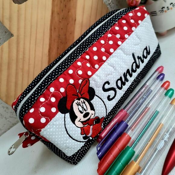 Estojo Box Minnie Personalizado