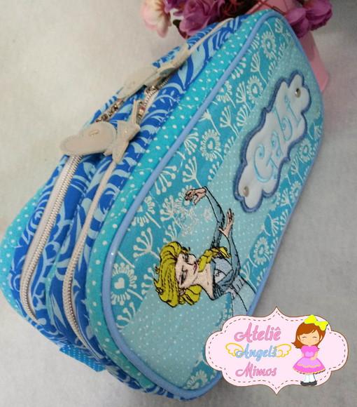 Estojo Duplo frozen