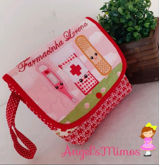 Farmacinha personalizado vermelho