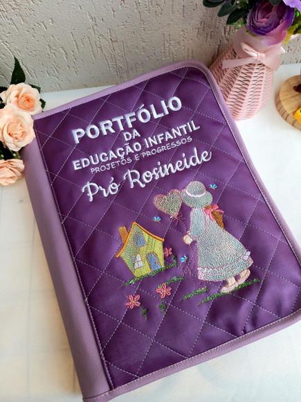 Fichario personalizado material sintético