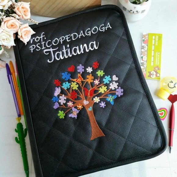 Fichario Personalizado Material Sintético