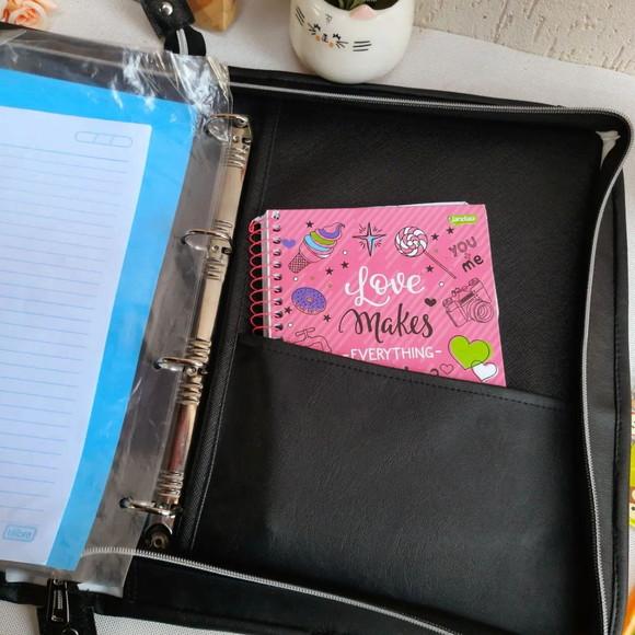 Fichario Personalizado Material Sintético