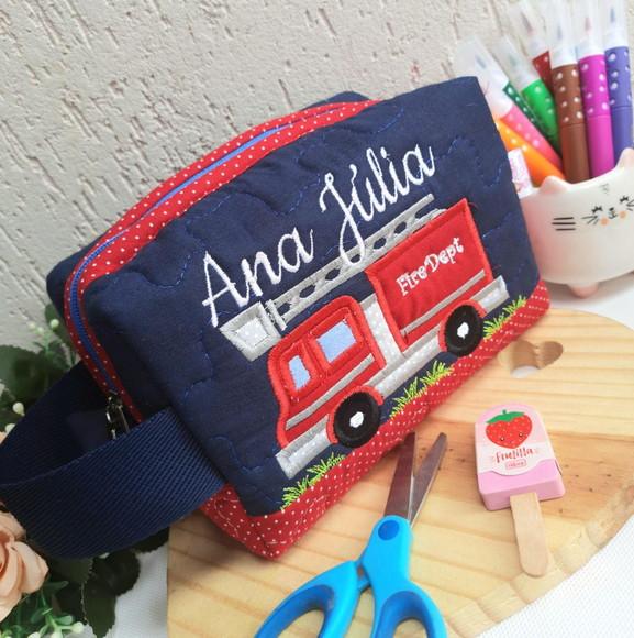 Frasqueira Box bombeiro Personalizada