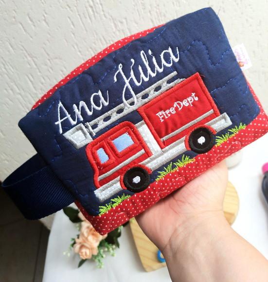 Frasqueira Box bombeiro Personalizada