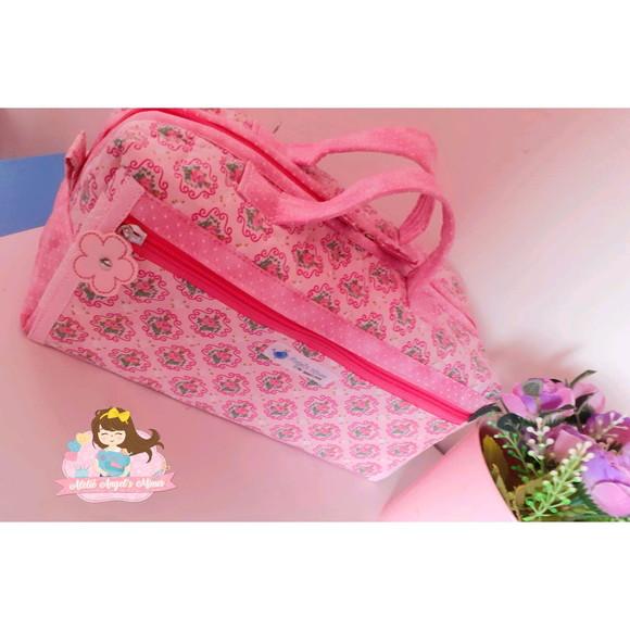 Frasqueira Box Corujinha com bolso