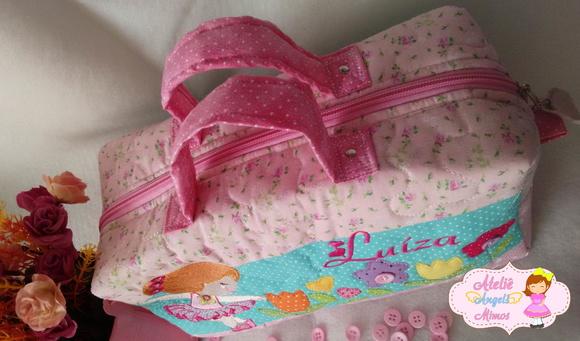 Frasqueira Box Flores Personalizada