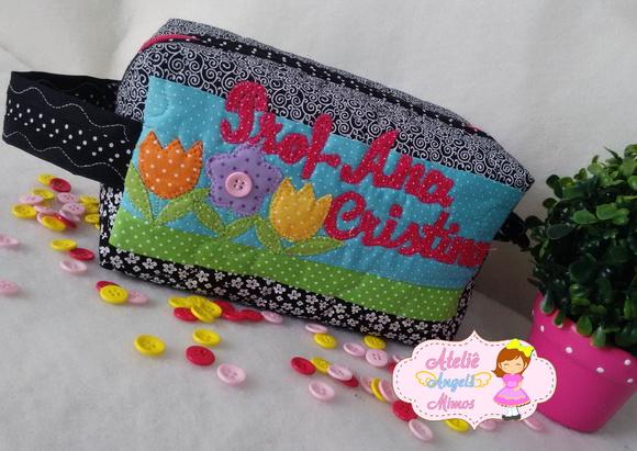 Frasqueira Box Flores Personalizada