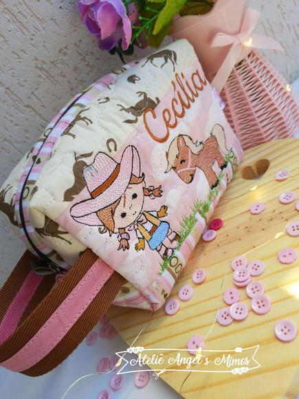 Frasqueira Box M cowgirl Personalizada