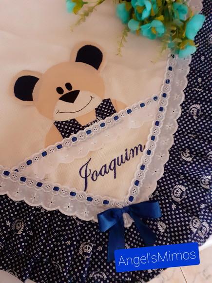 Kit 3 peças Urso feliz2