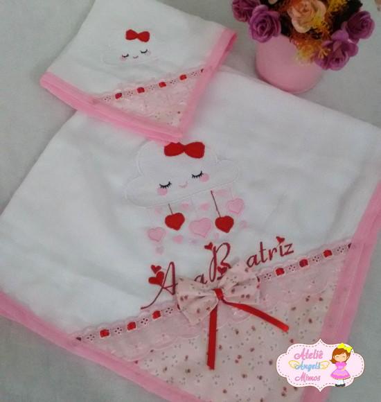 Kit 4 peças chuva de amor
