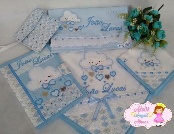 Kit 5 peças chuva de amor