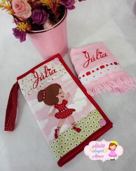 kit Bailarina Necessaire + kit higiene bucal