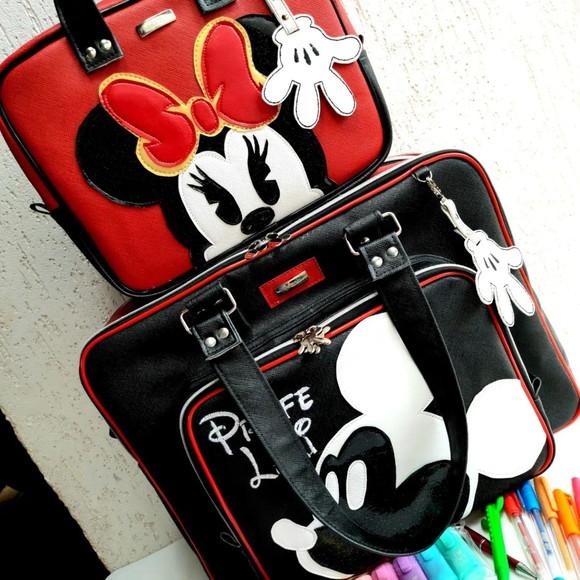 Kit bolsa 3 divisões + bolsa media couro sintetico