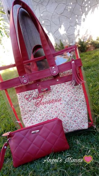 Kit bolsa Praia 3 peças