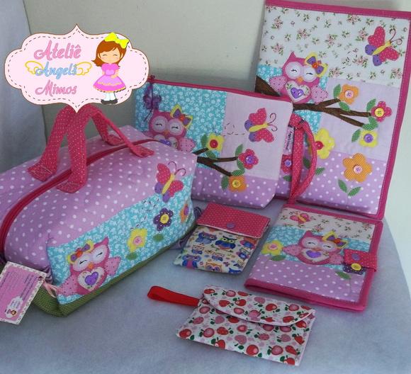 kit corujinha com 6 peças (Sem Nome)