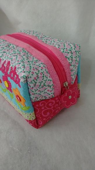 Kit corujinha Bolsa Notebook + frasqueira box