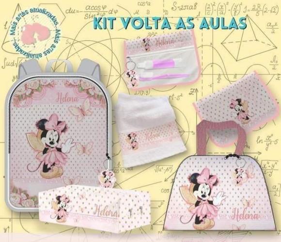 Kit Escolar 5peças Personalizado